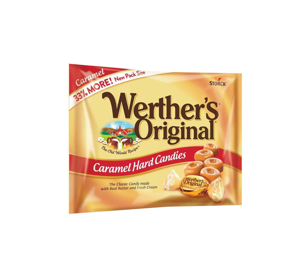 آب نبات های سخت کاراملی اصل Werther - تصویر 2